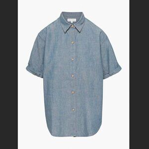 The Jane Shirt, Denim Forum, short-sleeve button-up shirt